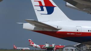 Samolot malezyjskich linii lotniczych - Malaysian Airline System Bhd