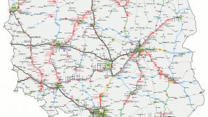 Mapa drogoowa GDDKiA 07.2016