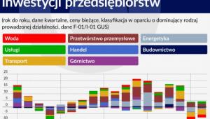 Wkład sekcji PKD we wzrost inwestycji przedsiębiorstw