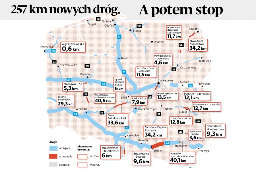 Карта платных дорог польша